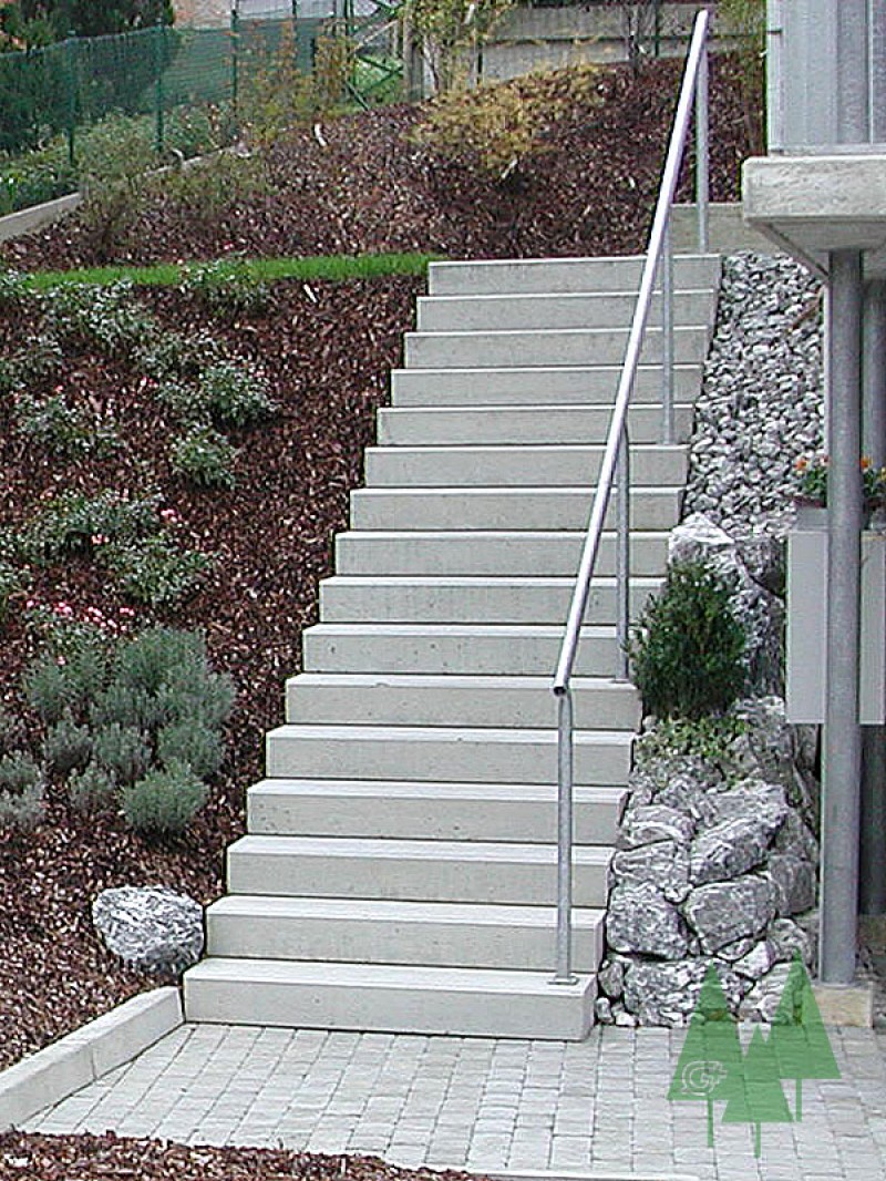 Standard-Treppenstufen – Kaderli AG – Gartenbau